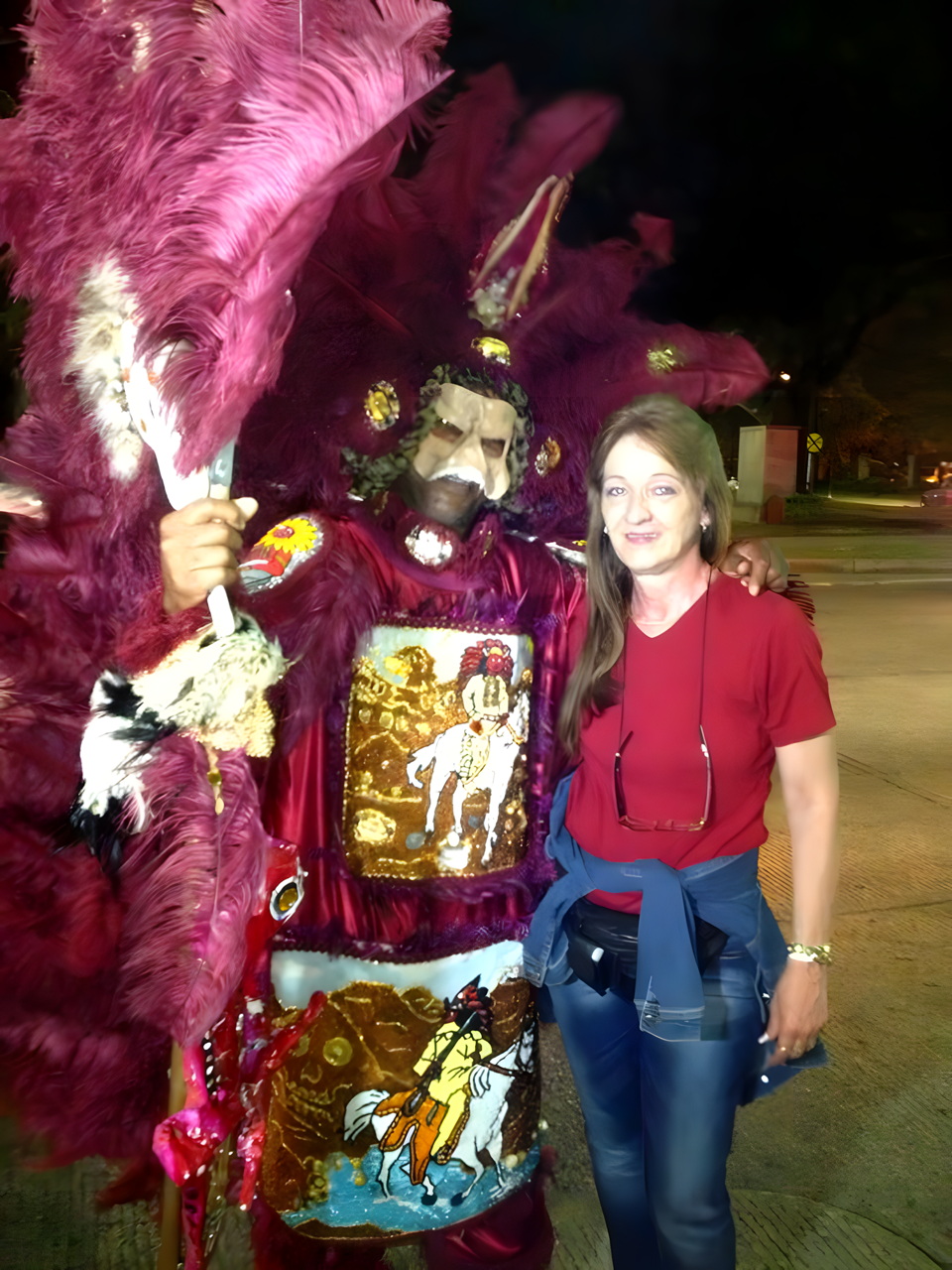 Begegnung mit einem legendären „Mardi Gras Indian“